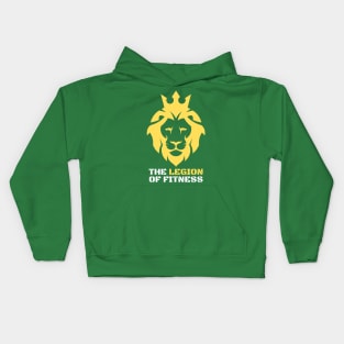 The Legion of Fitness Yellow Kids Hoodie